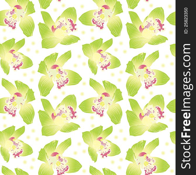 Orchids Pattern