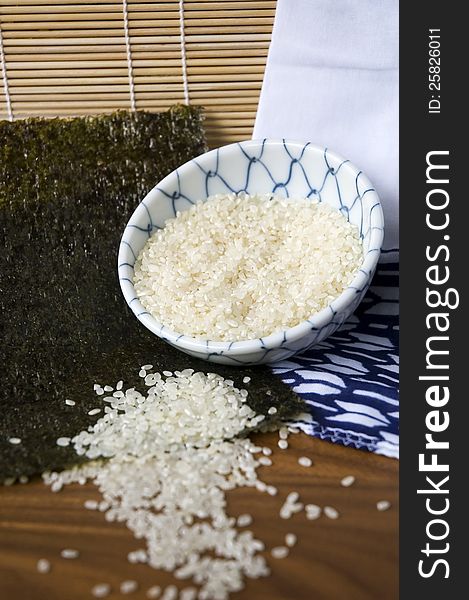 Japanese Rice In Bowl