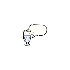 Cartoon Egg Cup Royalty Free Stock Photo