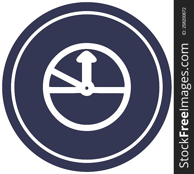 Speedometer Circular Icon