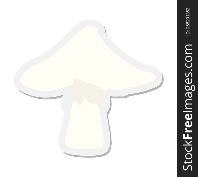 Wild Mushroom Sticker