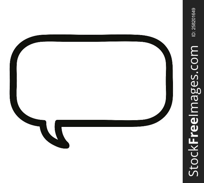 Speech Bubble Icon