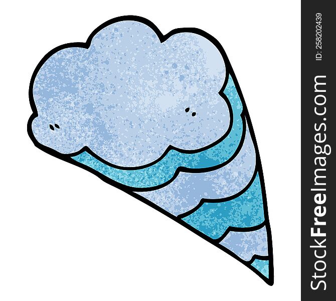 Cartoon Doodle Decorative Cloud Element