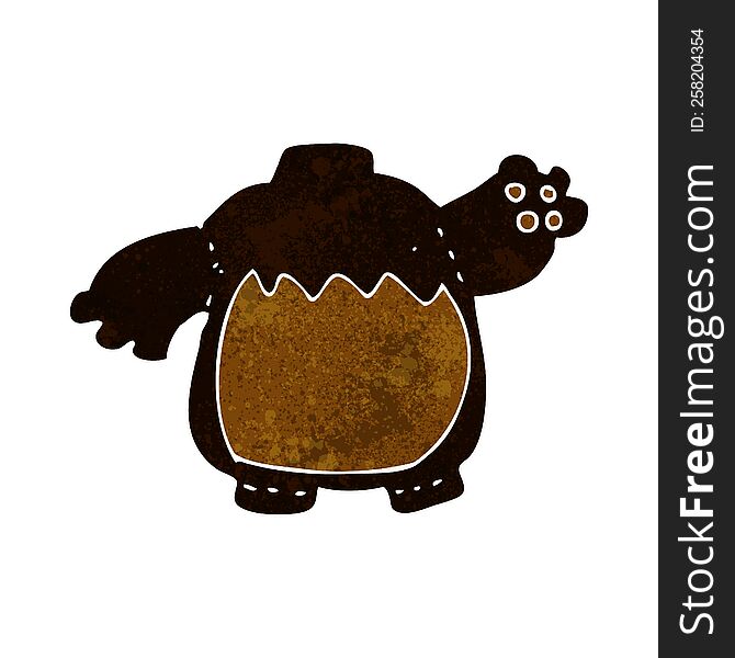 cartoon black bear body (mix and match cartoons or add own photo