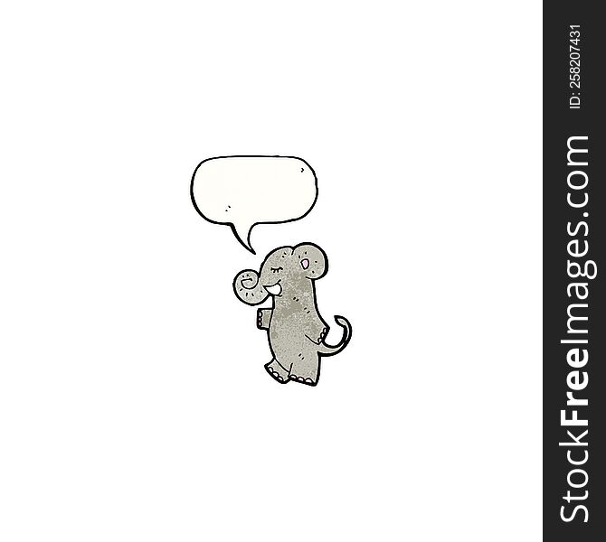 funny cartoon elephant