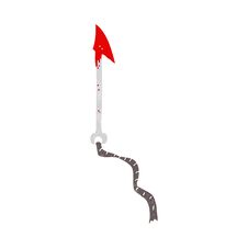 Cartoon Harpoon Stock Photo