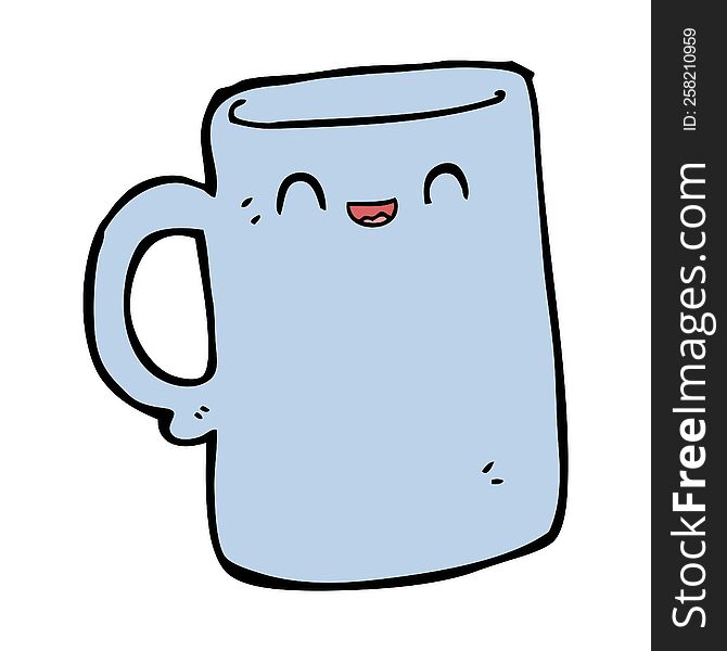 cartoon mug