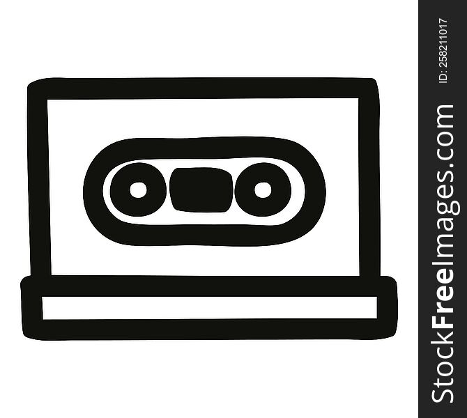 cassette tape icon symbol
