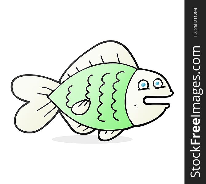 Cartoon Funny Fish