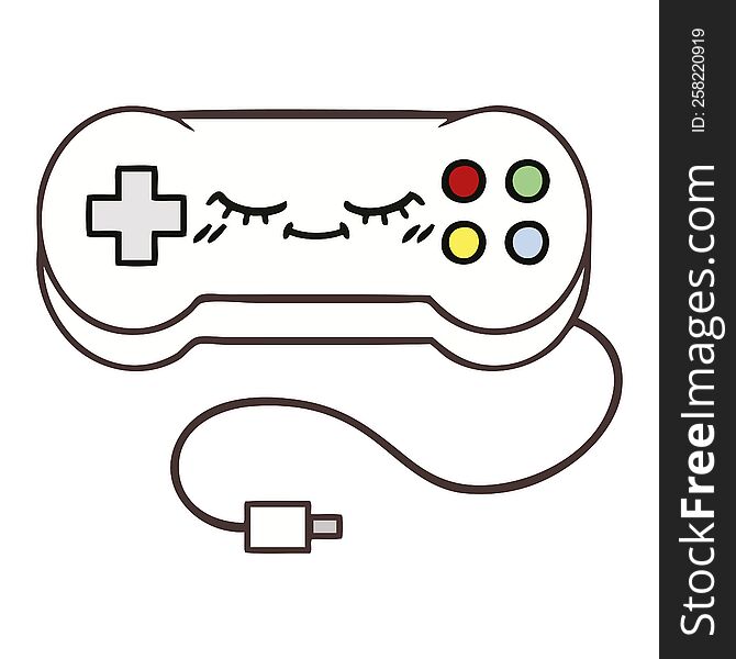 cute cartoon game controller