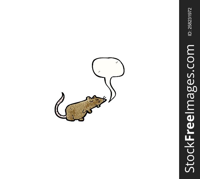 squeaking cartoon mouse