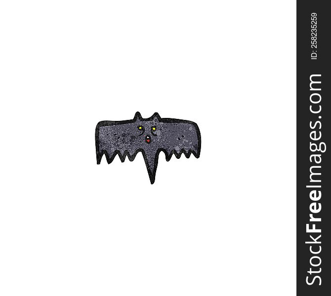 cartoon halloween bat