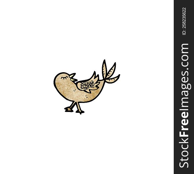 Cartoon Little Bird