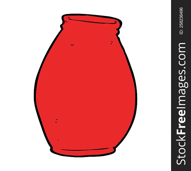 cartoon vase