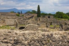 Pompeii, Ruins Stock Photography Pompeii, Ruins Stock Photography