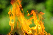 Burning Flames Stock Image Burning Flames Stock Image