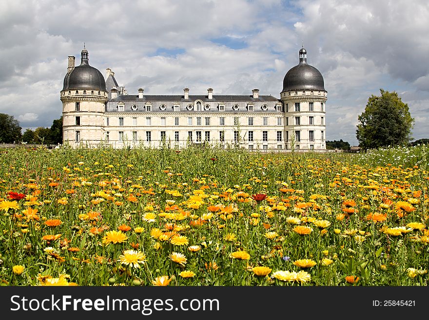 Chateau Valencay is a castle in the Loire a department of France