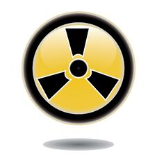 Sticker Radiation Hazard Symbol Royalty Free Stock Images Sticker Radiation Hazard Symbol Royalty Free Stock Images
