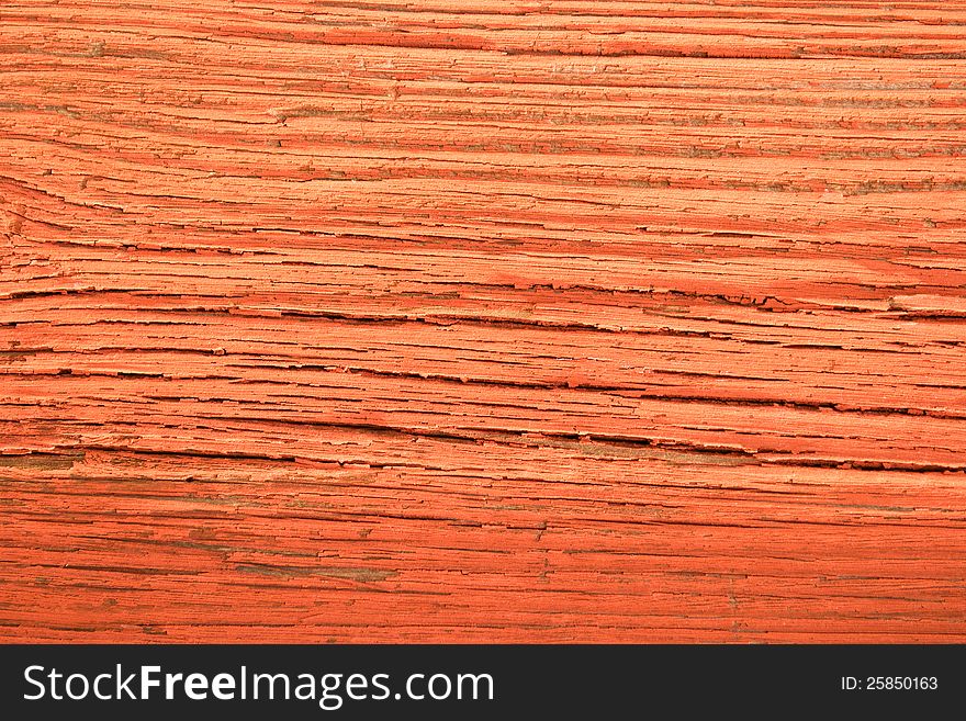 Red painted, sunburned wall plank texture background. Red painted, sunburned wall plank texture background