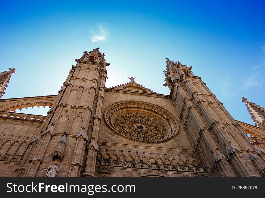 Exterior Detail of Cathedral of Palma