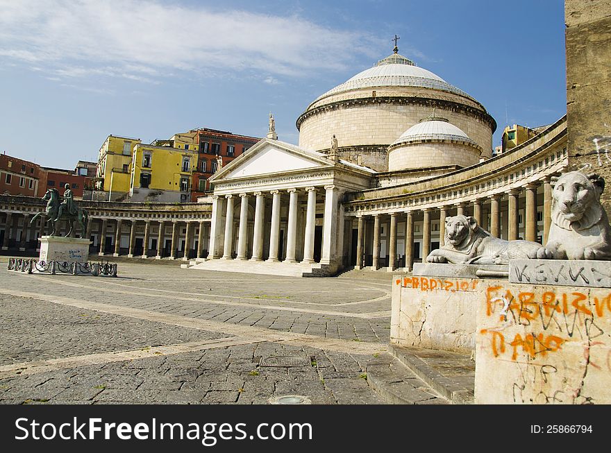 Church of San Francesco di Paola in Piazza del Plebiscito, Naples