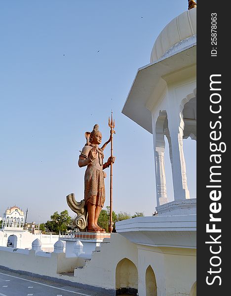 Statue of Lord Shiva at Pilani Rajasthan. Statue of Lord Shiva at Pilani Rajasthan