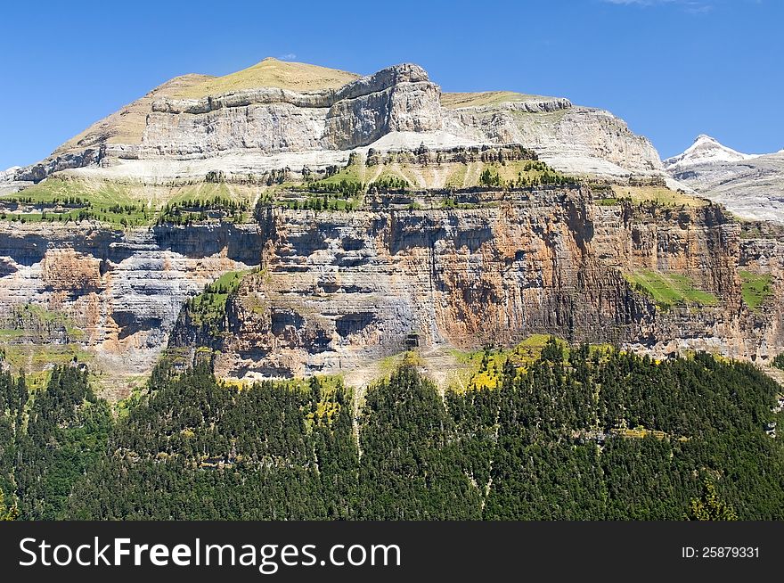 Beautiful landscape in Pyrenees mountains , Spain. Beautiful landscape in Pyrenees mountains , Spain