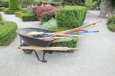 Wheelbarrow Royalty Free Stock Image Wheelbarrow Royalty Free Stock Image