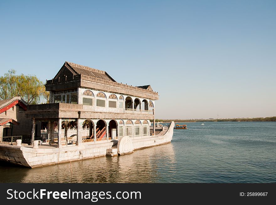 The summer palace in Beijing