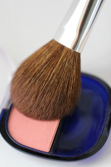 Cosmetics - Blush Royalty Free Stock Images Cosmetics - Blush Royalty Free Stock Images