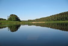 River Daugava. Royalty Free Stock Photography River Daugava. Royalty Free Stock Photography