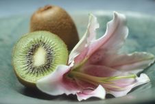 Kiwi Flower Stock Photos Kiwi Flower Stock Photos