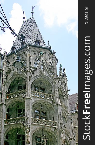 Old City Hall in Munich. Germany. Old City Hall in Munich. Germany