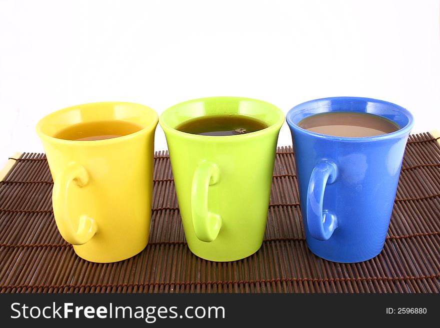 Color Mug (with Tea And Coffee