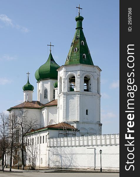 The monastery in the north of Russia