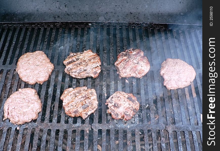 Burgers On The Grill 4