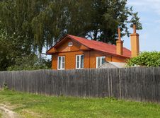 Wooden Country House Royalty Free Stock Image