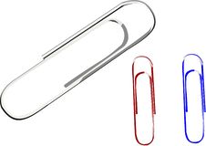 Paper Clips Stock Photos