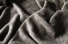 Grey Towel Royalty Free Stock Image Grey Towel Royalty Free Stock Image