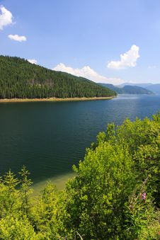 Vidra Mountain Lake Royalty Free Stock Image Vidra Mountain Lake Royalty Free Stock Image
