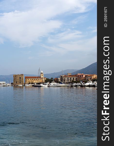 Panoramic views of the coast of Acciaroli