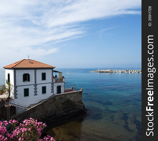 Panoramic views of the coast of Acciaroli