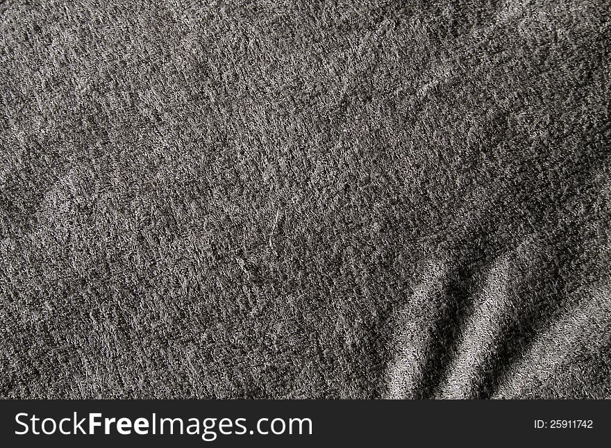 Towel, textured fabric macro background closeup