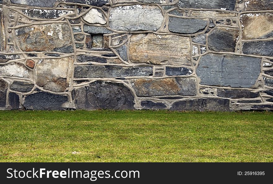 Abstract Exterior Stone Structure