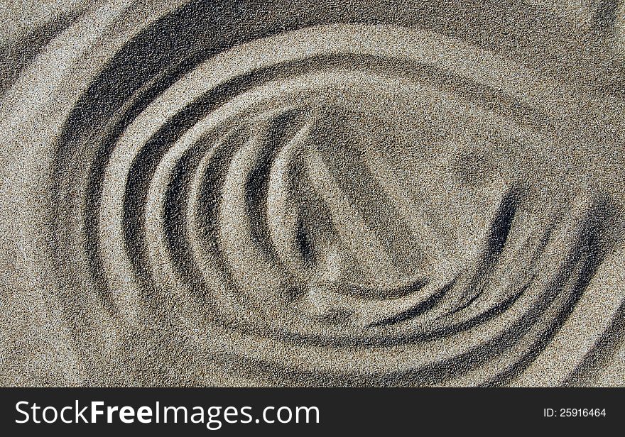 Abstract Sand Formations