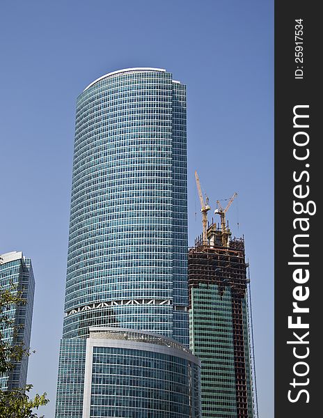 City business center Moscow