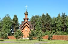 Rural Landscape With Church Stock Photography Rural Landscape With Church Stock Photography