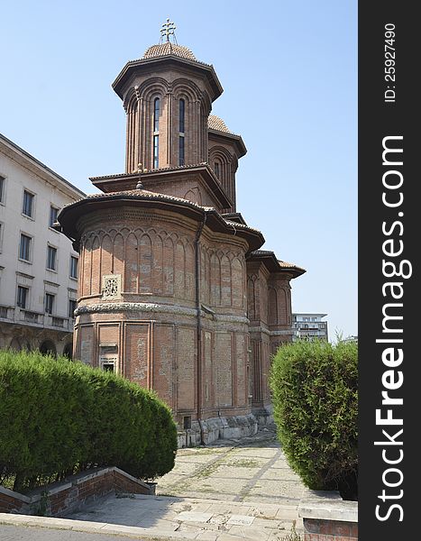 Kretzulescu Church, a famous historic building in Bucharest, Romania. Kretzulescu Church, a famous historic building in Bucharest, Romania
