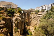 New Bridge In Ronda In Málaga, Andalusia, Spain Stock Photos New Bridge In Ronda In Málaga, Andalusia, Spain Stock Photos