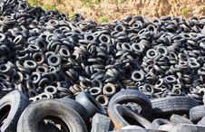 Heap Old Tires Royalty Free Stock Photo Heap Old Tires Royalty Free Stock Photo